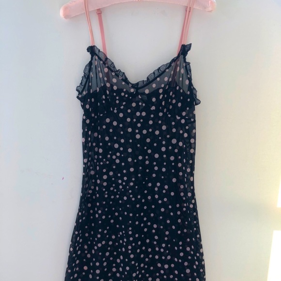 Polka Dot Slip Dress - Picture 1 of 4